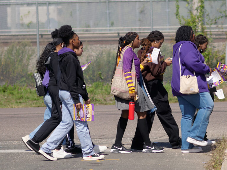 Taking the Mission to the Streets - The Academy Charter School - NY