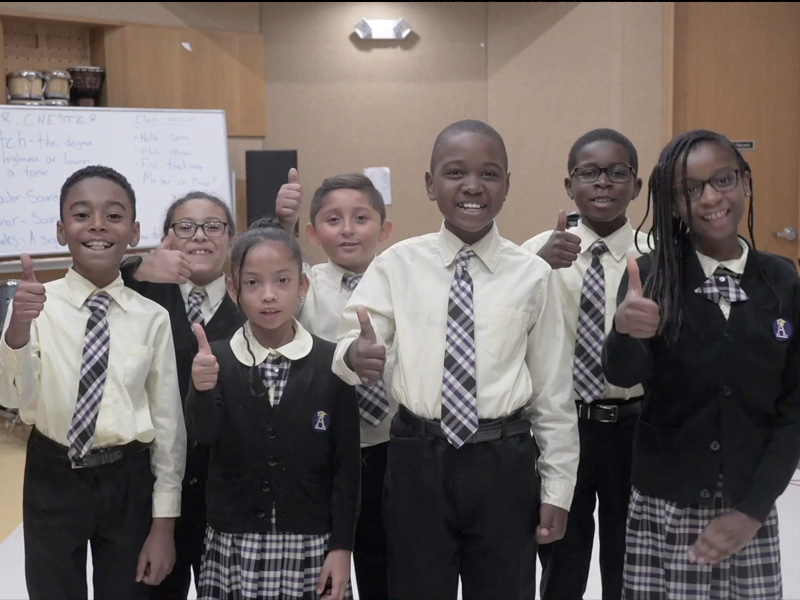 The Academy Charter Uniondale Elementary School presents their Anti-Bullying PSA video