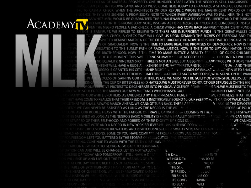 The Academy Charter School honors Dr. Martin Luther King, Jr