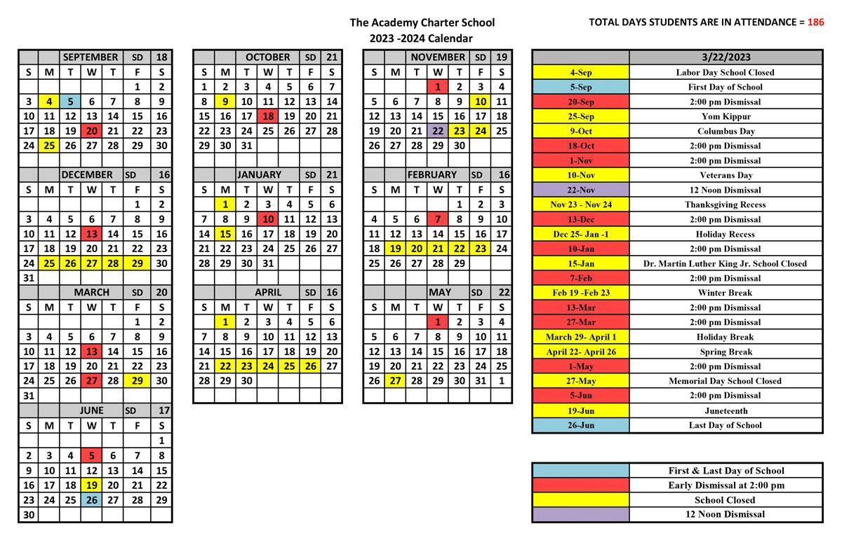 Nyc School Calendar 2024 Charter Colly Diahann