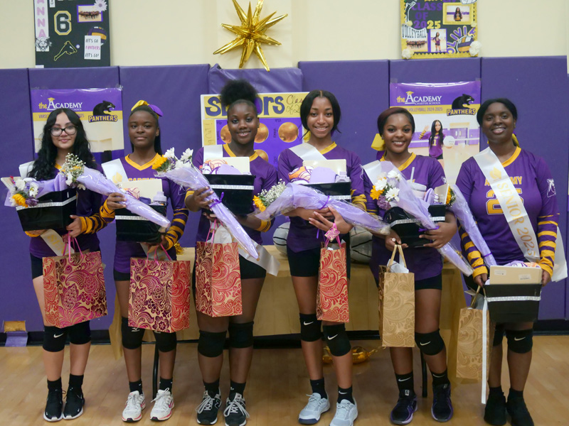 Girls Varsity Volleyball Senior Night