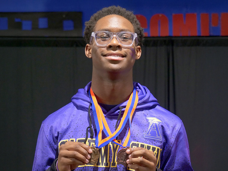 Making Waves: Myles Brown Earns Division I Scholarship to Manhattan College