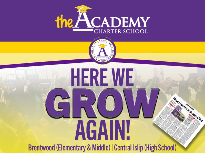 Growing Our Legacy: Academy Charter School to Open Three New Suffolk Campuses