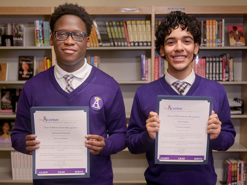 Top of the Class at the Academy Charter High School - Uniondale